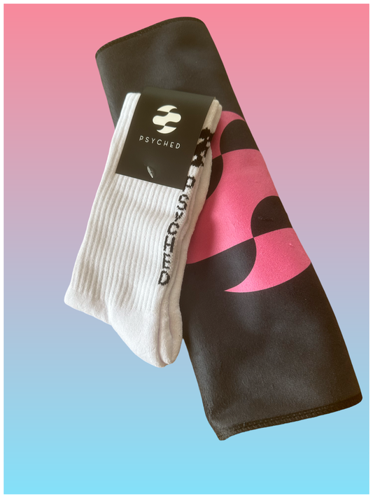 Psyched sock and towel pack